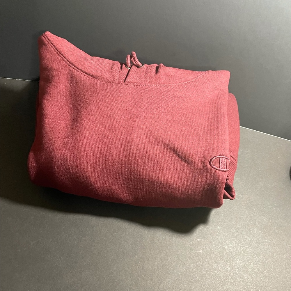 X-Large Burgundy Champion Hoodie